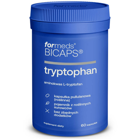 Bicaps Tryptophan Formeds Kapsu Ek Aminokwas Tryptofan L Tryptofan