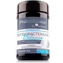 ProbioBALANCE Probiotyk Bifidobacterium Balance 10 mld. ALINESS 30 kapsułek Jelita