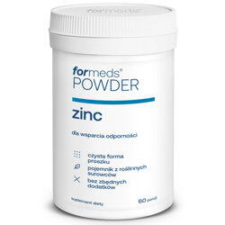 POWDER zinc formeds 60 porcji Cynk w Proszku