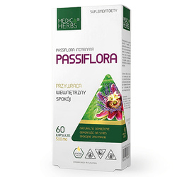 PASSIFLORA 60 kapsułek MEDICA HERBS męczennica cielista