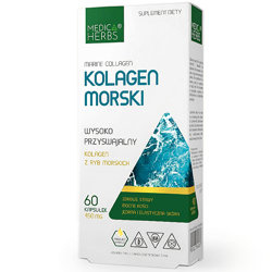 KOLAGEN MORSKI Marine Collagen 60kaps. MEDICA HERBS