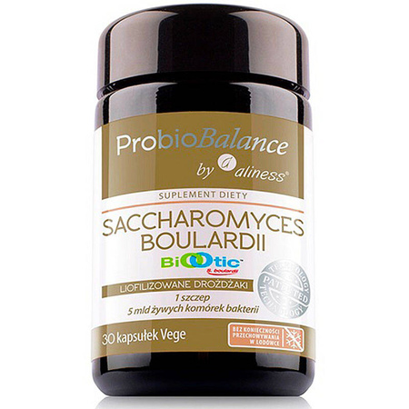 ProbioBALANCE Drożdzaki Saccharomyces Boualardii 5 mld. ALINESS 30 kapsułek 