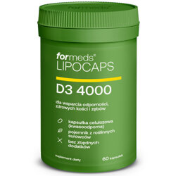 LIPOCAPS D3 4000 ForMeds 30 porcji Witamina Liposomalna