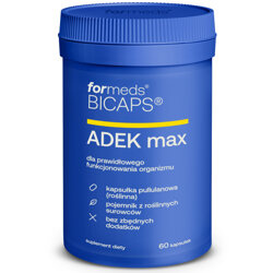 BICAPS ADEK MAX ForMeds Witaminy ADEK 60 kapsułek