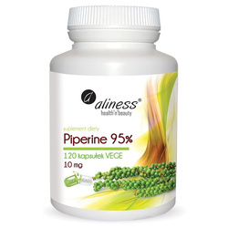 Piperyna - Piperine 95% ALINESS 120 kapsułek