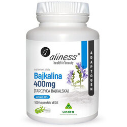 Bajkalina Extract 85% ALINESS 100 kaps. Tarczyca bajkalska