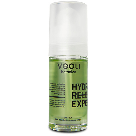 HYDRA RELIEF EXPERT 30 ml VEOLI BOTANICA nawadniajaco-wyciszające multi-molekularne serum do twarzy