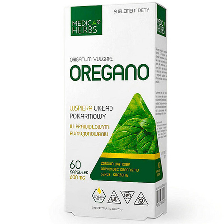 OREGANO flawony MEDICA HERBS 60 kapsułek