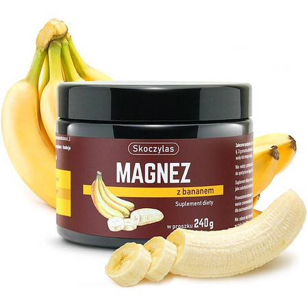 Cytrynian Magnezu 240g SKOCZYLAS Magnez z bananem