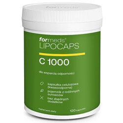 LIPOCAPS C 1000 formeds 30 porcji Witamina C Liposomalna Kwas L-askorbinowy