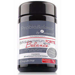 ProbioBALANCE Probiotyk Bifidobacterium FORTE Balance 20 mld. ALINESS 60 kapsułek Jelita