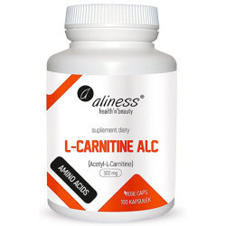 L-Carnityne ALC KARNITYNA 500mg ALINESS L-karnityna 100 kaps. Aminokwas