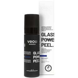 GLASS SKIN POWER PEEL 30 ml VEOLI BOTANICA nawilżająco-rozświetlający żelowy peeling do twarzy z kwasem mlekowym i traneksamowym i ektoiną