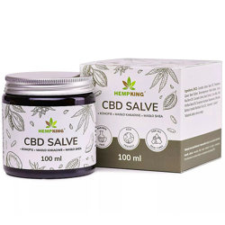 Maść Konopna CBD SALVE 1% 100ml HEMP KING Ochrona i Pielęgnacja Skóry