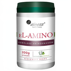eL-AMINO w proszku ALINESS 200g kompleks aminokwasów bezsmakowy
