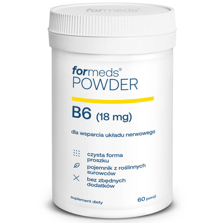 POWDER B6 formeds P-5-P Witamina w proszku 60 porcji