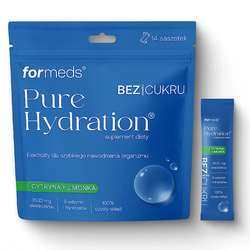 Pure Hydration Cytryna + Limonka  formeds 14 porcji elektrolity sód magnez potas bez cukru