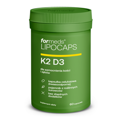 LIPOCAPS K2 D3 formeds 30 porcji Witamina Liposomalna