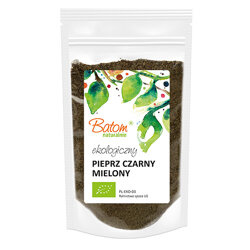 BIO Pieprz czarny mielony 40g BATOM