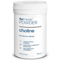 POWDER choline formeds 60 porcji Cholina Witamina B4 Wątroba Homocysteina