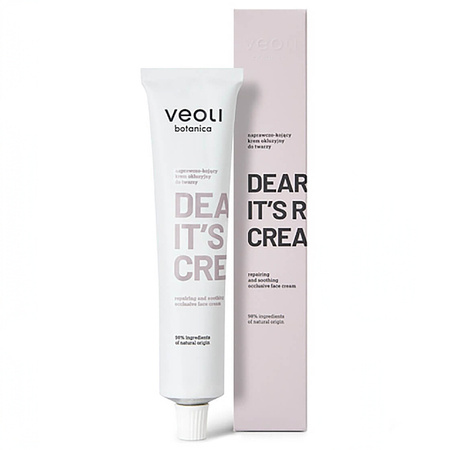DEAR SKIN, IT’S RICH CREAM 75 ml VEOLI BOTANICA naprawczo-kojący krem okluzyjny do twarzy