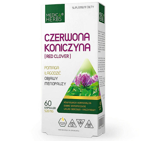 CZERWONA KONICZYNA 60kaps. MEDICA HERBS Izoflawony Menopauza