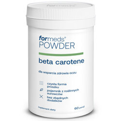 POWDER beta carotene formeds Beta Karoten w proszku Witamina A 60 porcji