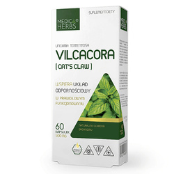 VILCACORA Cat’s Claw Koci Pazur 60kaps. MEDICA HERBS Odporność Stawy