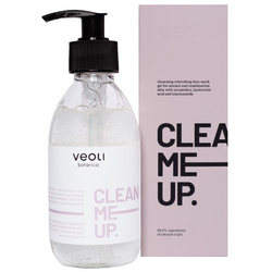 CLEAN ME UP 150 ml VEOLI BOTANICA oczyszczająco - odświeżający żel do mycia twarzy do skóry normalnej i mieszanej