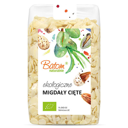 BIO Płatki Migdałowe 250g BATOM Migdały Cięte