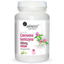 Czerwona Koniczyna 500mg ekstrakt 8% ALINESS 90 kaps.