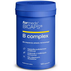 BICAPS B COMPLEX ForMeds 120 kapsułek Kompleks Witamin z grupy B