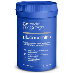 BICAPS GLUCOSAMINE ForMeds 60 kapsułek Glukozamina Chondroityna