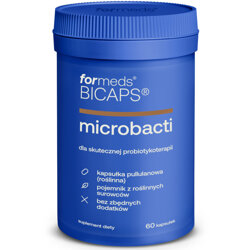 BICAPS MicroBACTI ForMeds 60 kapsułek Probiotyk Lactobacillus Bifidobacterium Bacillus 