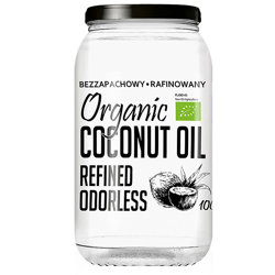 BIO Olej Kokosowy Rafinowany 1L DIET-FOOD bezzapachowy