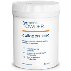 F-COLLAGEN ZINC ForMeds 30 porcji Peptydy Kolagenowe + Cynk