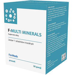 F-MULTI MINERALS ForMeds 30 porcji Kompleks Minerałów w Proszku