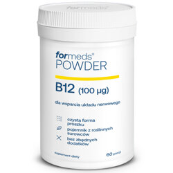 F-VIT B12 ForMeds Metylokobalamina Witamina w proszku 60 porcji