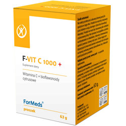 F-VIT C 1000+ ForMeds Ekstrakt BIOFLAWONOIDY cytrusowe 60 porcji