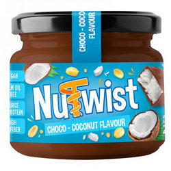 Krem Orzechowy Nutwist Choco-Coconut 250g NUTURA smak batonika czekoladowo-kokosowego