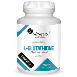 L-Glutathione reduced 500mg ALINESS GLUTATION zredukowany 100kaps.