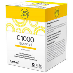 LIPOCAPS C1000 ForMeds 30 porcji Witamina C Liposomalna Kwas L-askorbinowy
