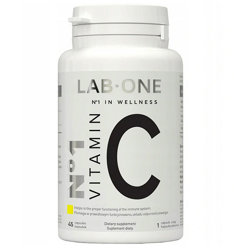 N°1 Vitamin C Kwas l-askorbinowy 45 kaps. LAB ONE Witamina C