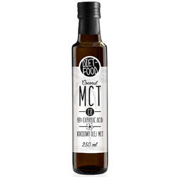 Olej kokosowy MCT C8 - 250ml DIET-FOOD kwas kaprylowy