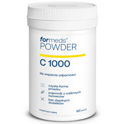 POWDER C 1000 formeds 90 porcji Witamina C Kwas L-askorbinowy