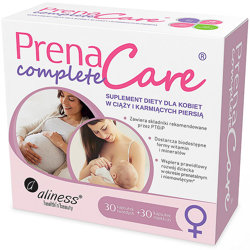 PrenaCARE Complete dla kobiet w ciąży i karmiących ALINESS  30 kaps + 30 kaps