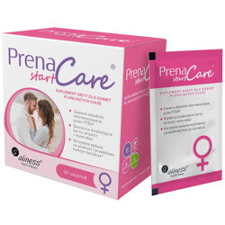 PrenaCARE Start dla kobiet planujących ciąże 30 saszetek ALINESS proszek