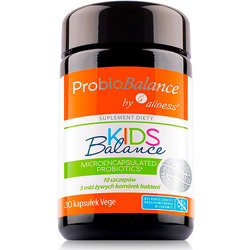 ProbioBALANCE Probiotyk KIDS Balance 5 mld. ALINESS 30 kapsułek Dedykowane Dzieciom