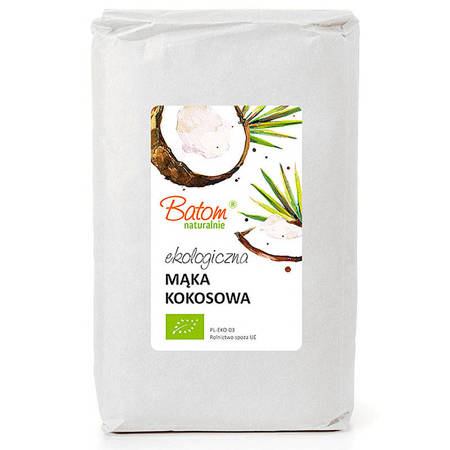 BIO Mąka Kokosowa 1kg BATOM