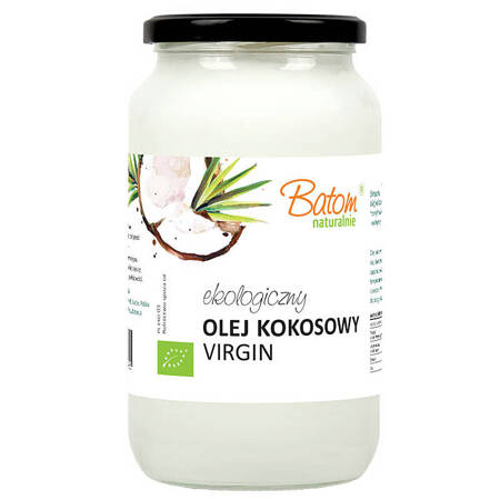 BIO Olej kokosowy Virgin 1 litr BATOM